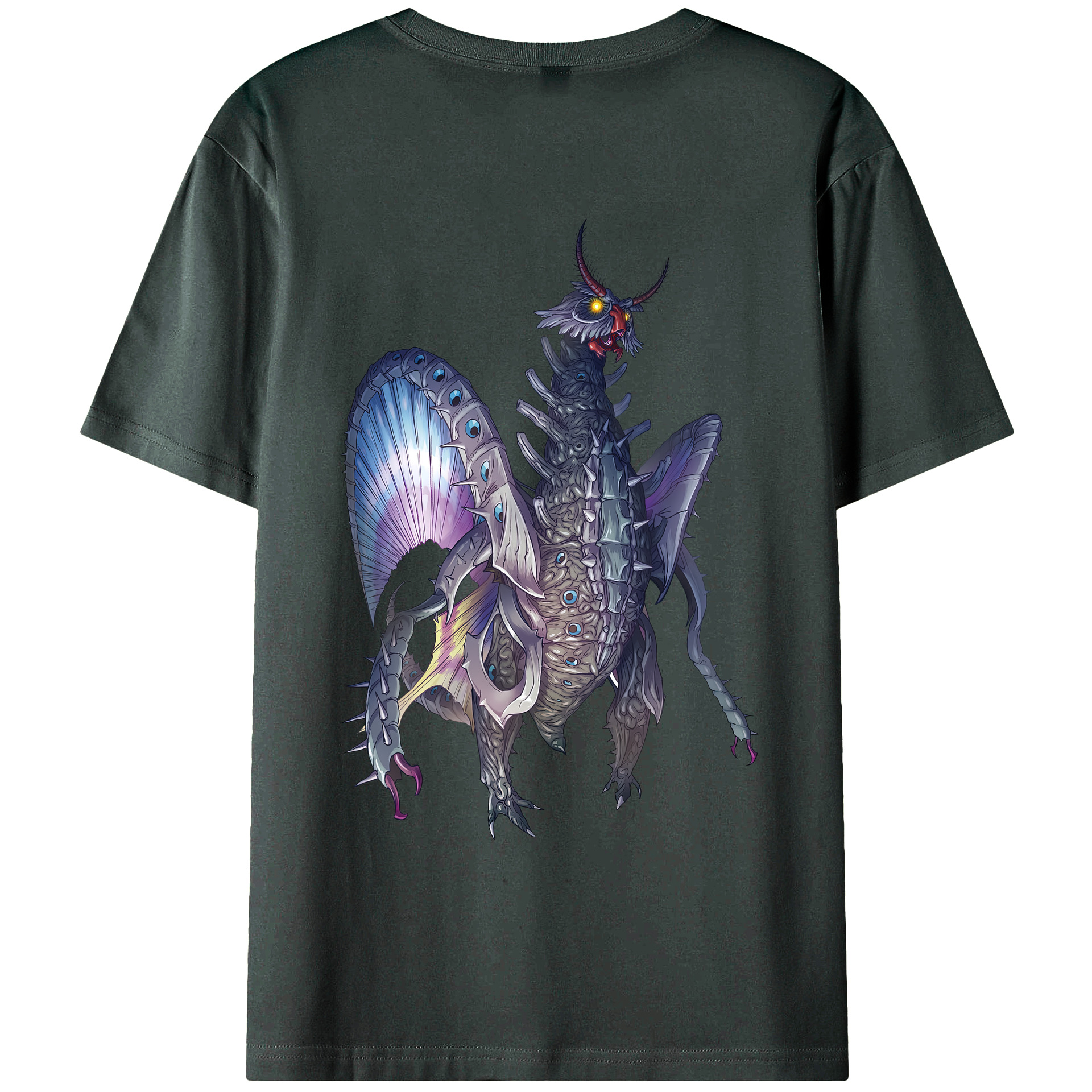 （画像用） ウルトラマン Ultraman 綿100％ メンズ半袖Tシャツ（バックプリント） 通気性
